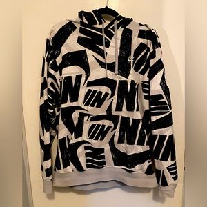 Nike all over print sweatshirt
